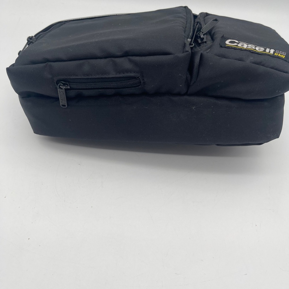 Case It BMI Black Padded Utility Bag Multi Pocket Zippered Organizer Case - Picture 3 of 6